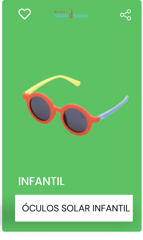 óculos Solar Infantil